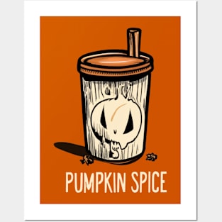 Pumpkin Spice Posters and Art